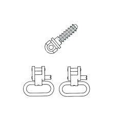 Beretta Set of Swivels and Support Beretta