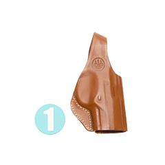 Beretta Brown Leather Holster Model 06 - Close back side holster, Right Hand Beretta