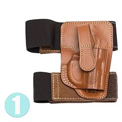 Beretta Brown Leather Holster Model C - Right Hand - TOMCAT Beretta