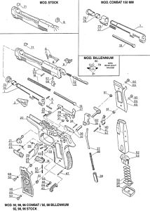 9202 92 98 Combat Beretta