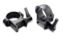 ZEE Matte QD Rings 26mm Low Burris