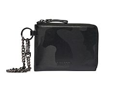 Zipped Pouch with Chain Black Beretta