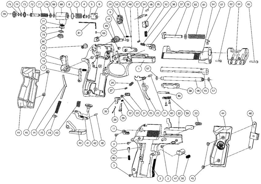 92 Co2 Umarex Co2 Beretta Hunting Accessories And Spare Parts Beretta