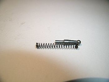 Connector Plunger in titanium plus spring ESPLOSO #170 + #167 , NOT ORIGINAL Giuliani