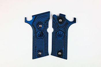 92X PERFORMANCE G10 BLACK/BLUE GRIPS Beretta