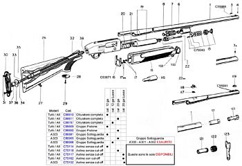 A300/1/2/3 cal20 complete Beretta