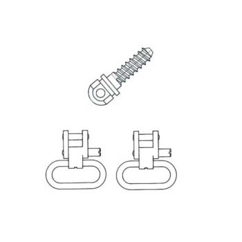 Beretta Set of Swivels and Support Beretta