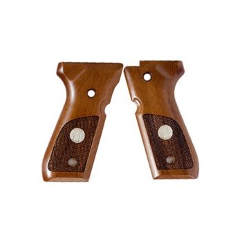 Beretta Guancette in Legno con Scudetto Serie 92/96/98 Beretta
