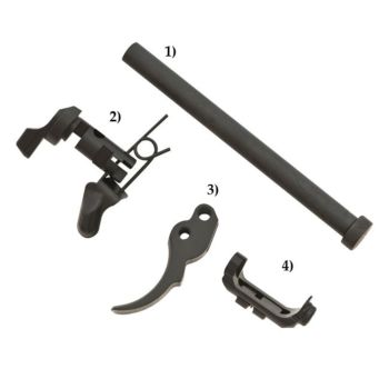 Beretta Factory 92/96/98 Steel Parts: Trigger, Safety Levers, Recoil Rod, Meg. Release Beretta