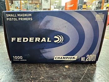 Small Magnum Pistol Primers 200I - 1000 pcs box Federal