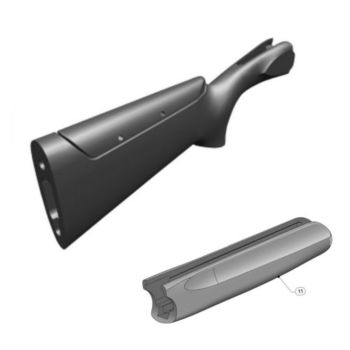 Adjustable Left-Handed B-Fast Laminated Stock and Round Bar Shotgun Set – 688 Sporting 12 Gauge Beretta