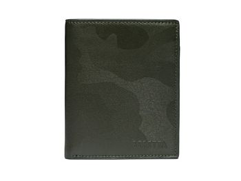 Vertical Bifold Wallet Green Beretta