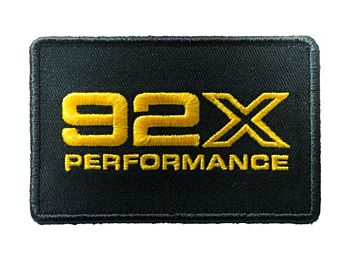 92X Performance Velcro Patch Black Beretta