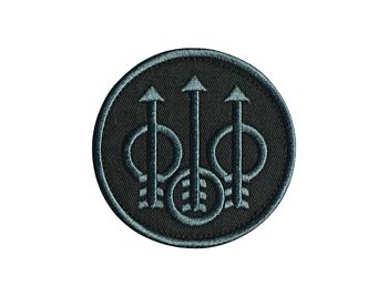 Trident Velcro Patch Black Beretta