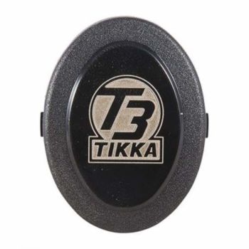 Tikka T3 stock end cap with logo Tikka