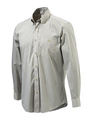 Beretta Button Down Shirt Beige Check Beretta