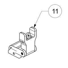 Flip-Up Rear Sight for PMX Beretta