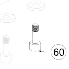 1x Barrel Fixing Screw BRX1 Beretta