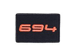 694 Velcro Patch Black Beretta