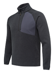 Pile Abisko Half Zip Fleece Ebony Beretta